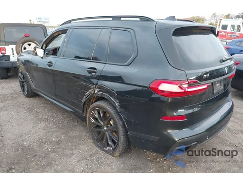 2022 BMW X7 M50I из США, поврежденный, VIN 5UXCX6C05N9K78904